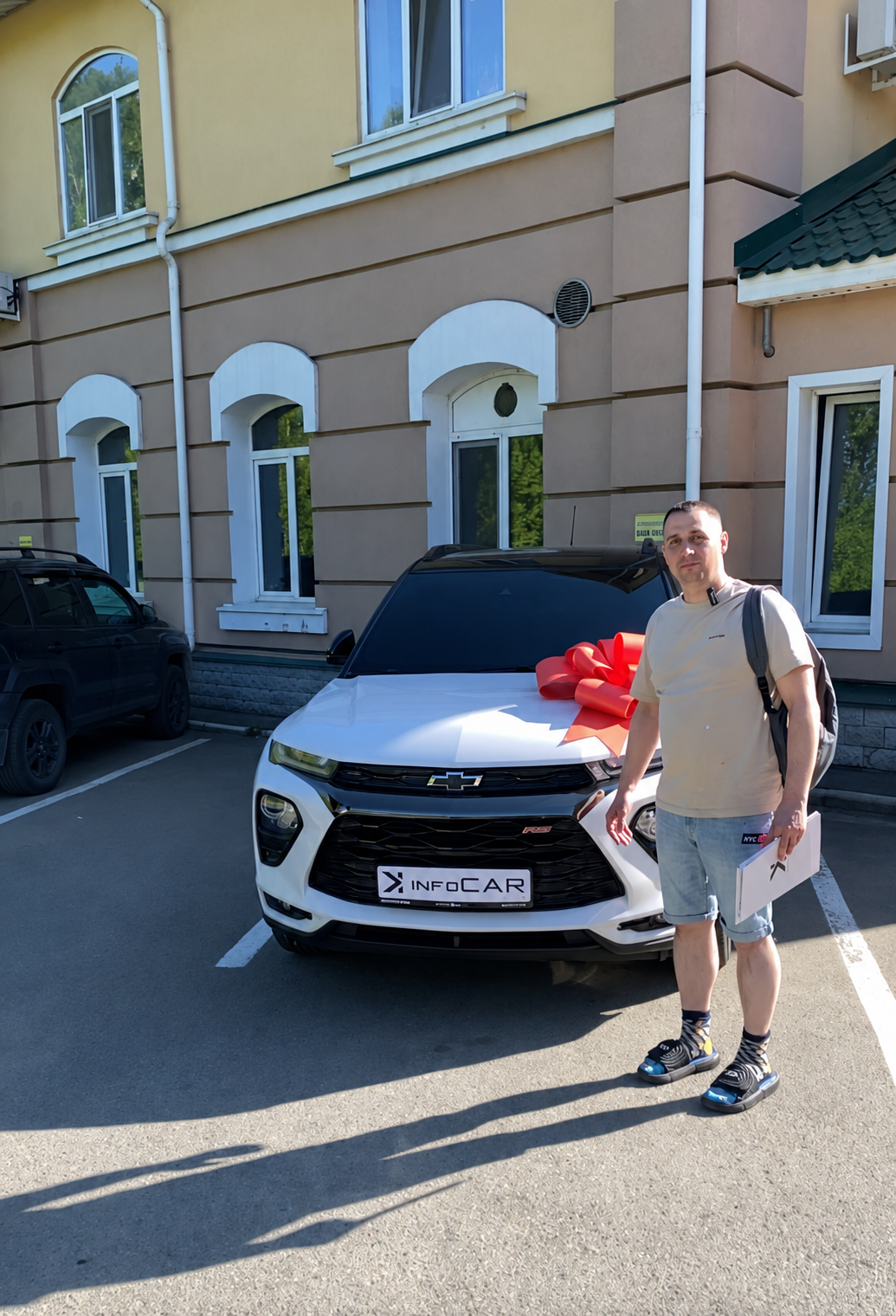 Chevrolet Trailblazer выдача в Томске
