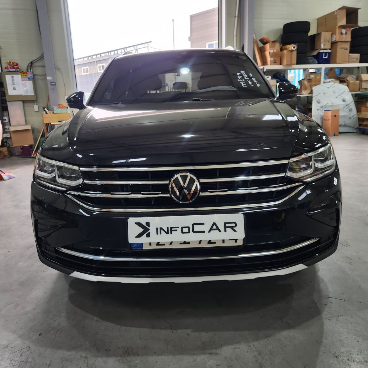 Volkswagen Tiguan 2022 из Кореи: дизель, полный привод, комплектация Prestige