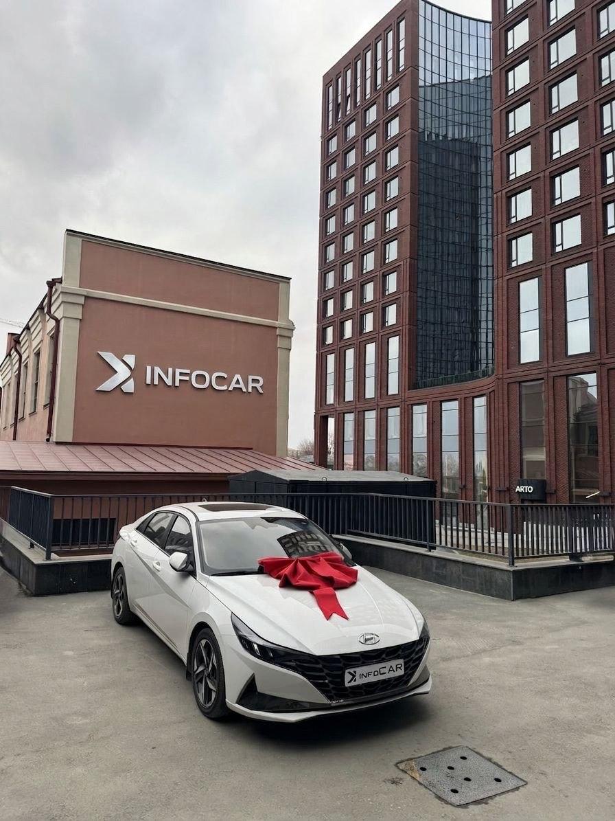 Hyundai Elantra 2022: седан из Китая с пробегом 17 500 км